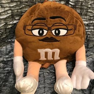M& M Ms. Brown  book bag
